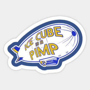 Ice Cube's A Pimp Sticker